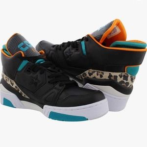 Converse ERX 260 MID, Black Teal Animal Pack DON C Mens Size 9, Womens Size 10.5